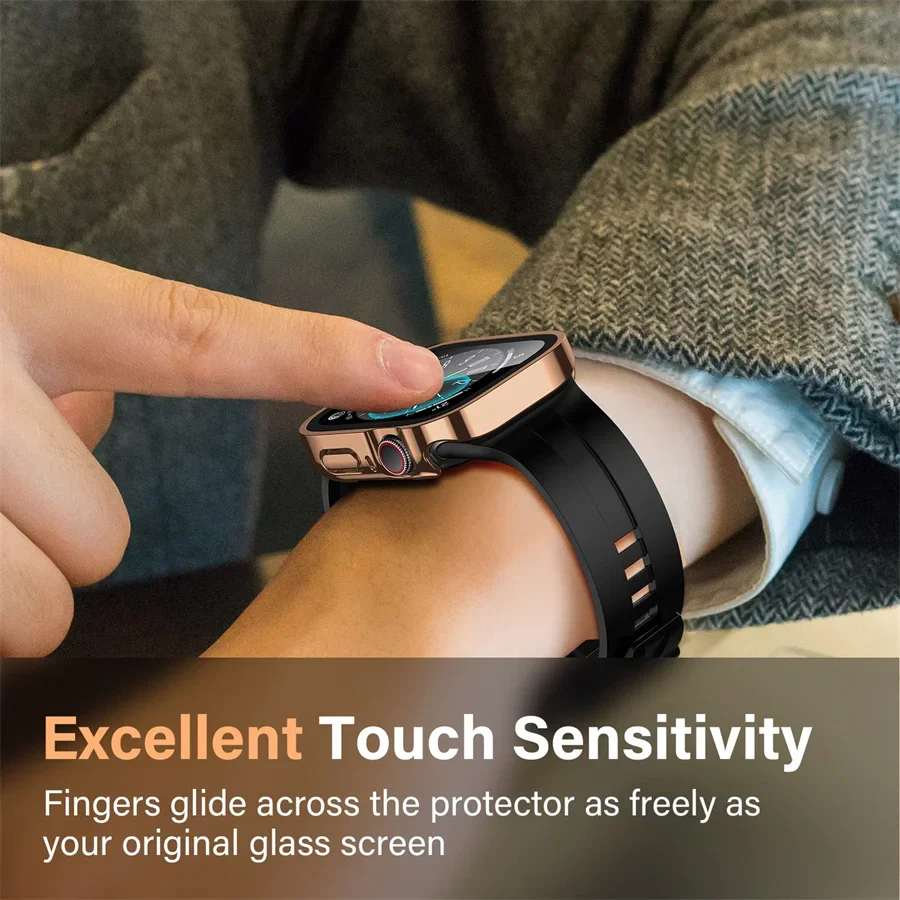 Glass+cover For Apple Watch ca - Tablet Accessories For Girls incelemesi ve fiyatı