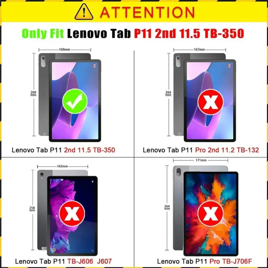 Coque For Lenovo Tab P11 2nd G - Lenovo Tablet M11 Accessories incelemesi ve fiyatı