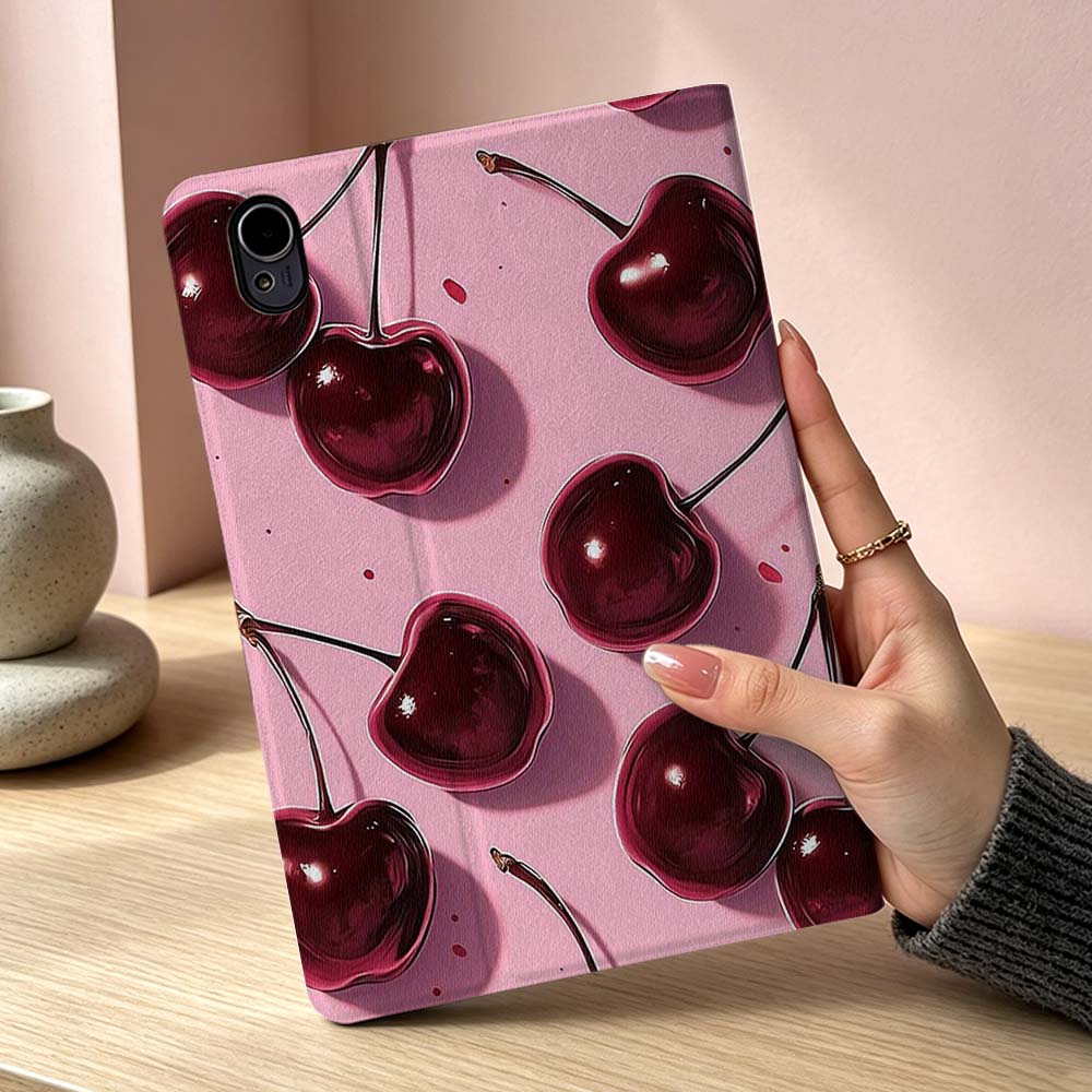 Fresh Cherry Pink Pattern For  - Honor Tablet X9 Accessories incelemesi ve fiyatı