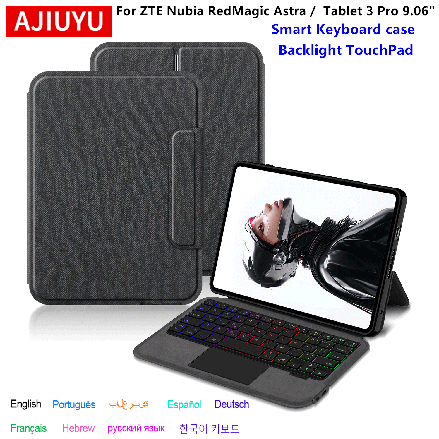 AJIUYU TouchPad Keyboard Case  - Tablet Accessories For Gaming incelemesi ve fiyatı
