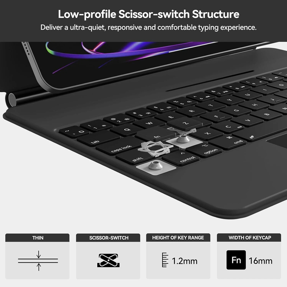 Bluetooth Magic Keyboard Case  - Tablet Keyboard Case incelemesi ve fiyatı