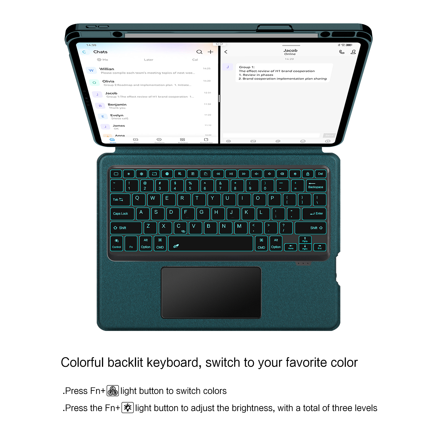 Magic Keyboard Case for iPad A - Tablet Keyboard Case incelemesi ve fiyatı