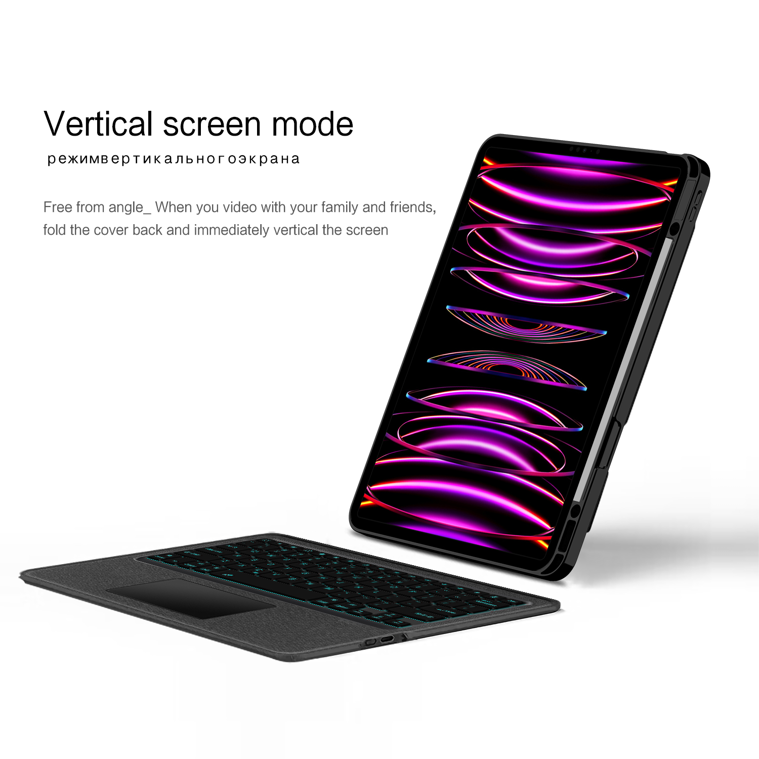 Magic Keyboard Case for iPad A - Tablet Keyboard Case incelemesi ve fiyatı
