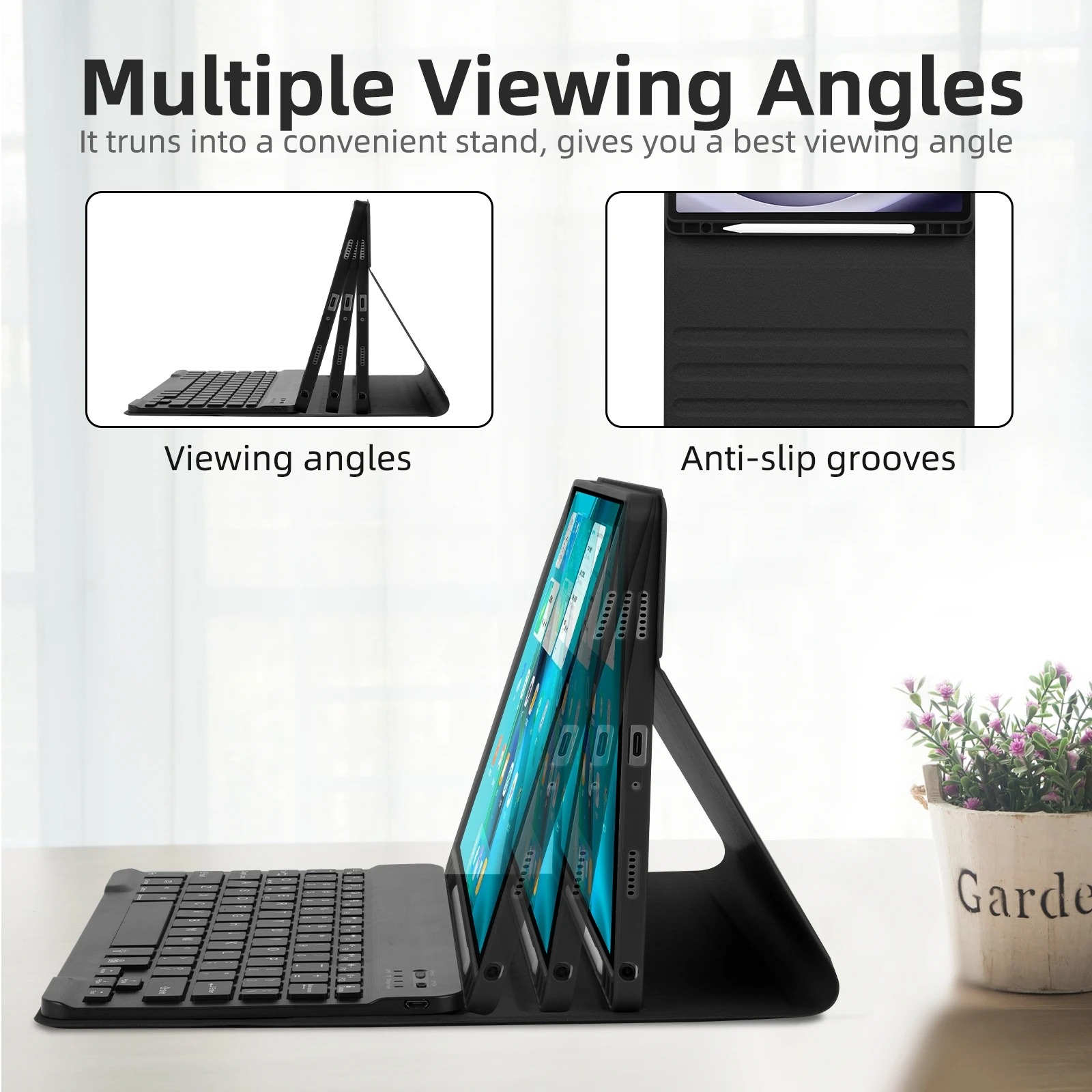Keyboard Case for Samsung Gala - Samsung Tablet S9 Accessories incelemesi ve fiyatı