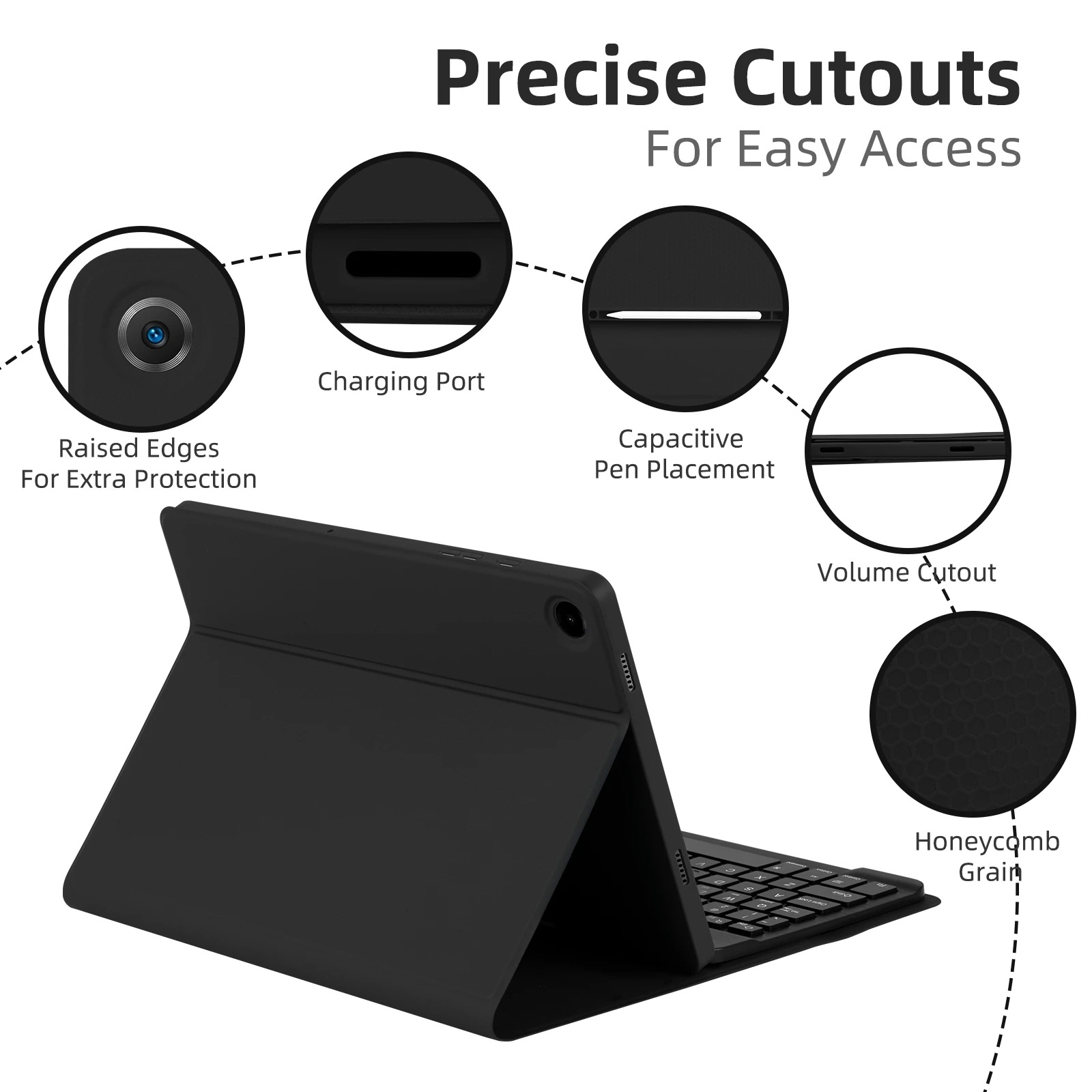 Keyboard Case for Samsung Gala - Samsung Tablet S9 Accessories incelemesi ve fiyatı