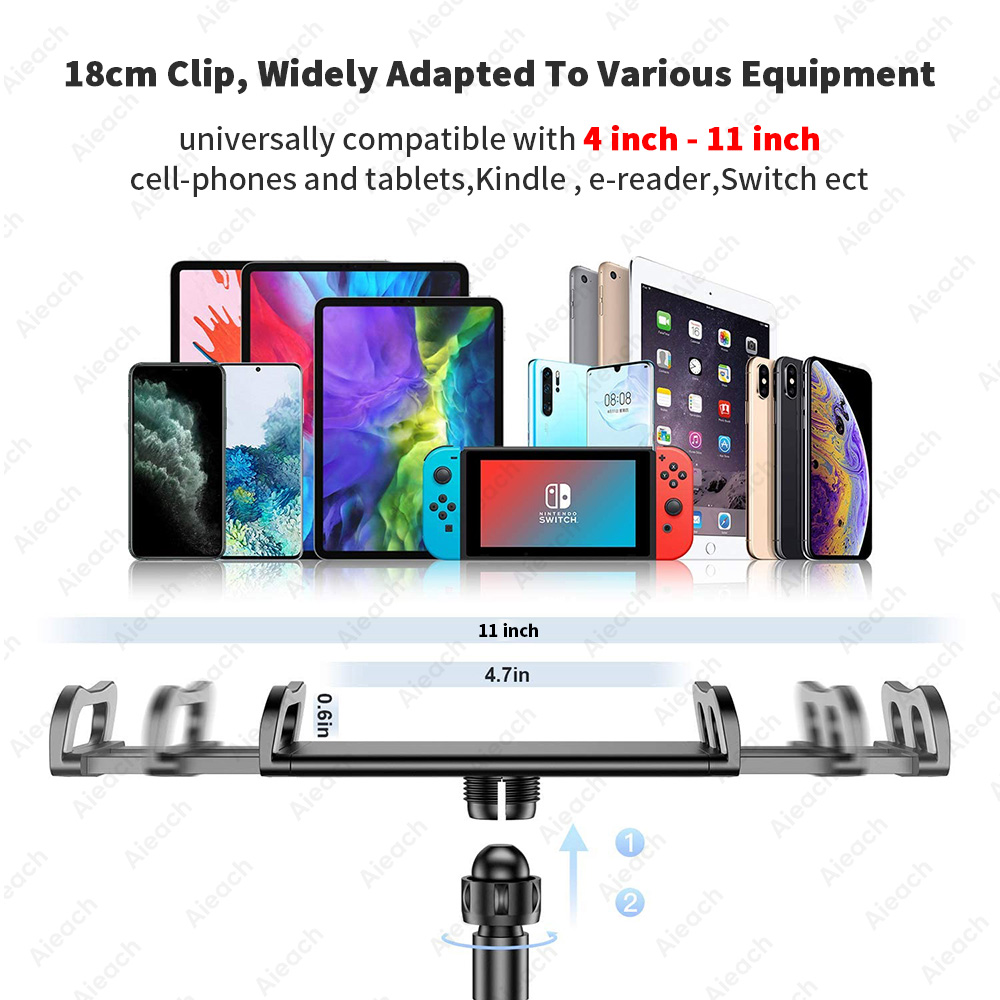 Gooseneck Tablet Mount Holder  - Tablet Reading Accessories incelemesi ve fiyatı
