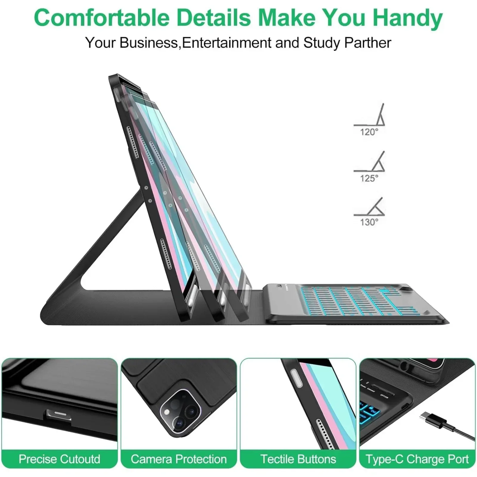 Keyboard Case for HONOR Pad X8 - Tablet Keyboard Case incelemesi ve fiyatı
