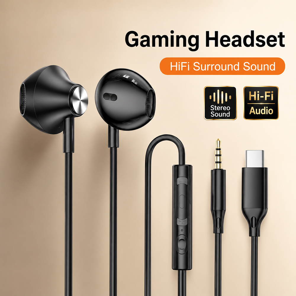 HiFi Surround Headphones Bass  - Tablet Accessories For Gaming incelemesi ve fiyatı