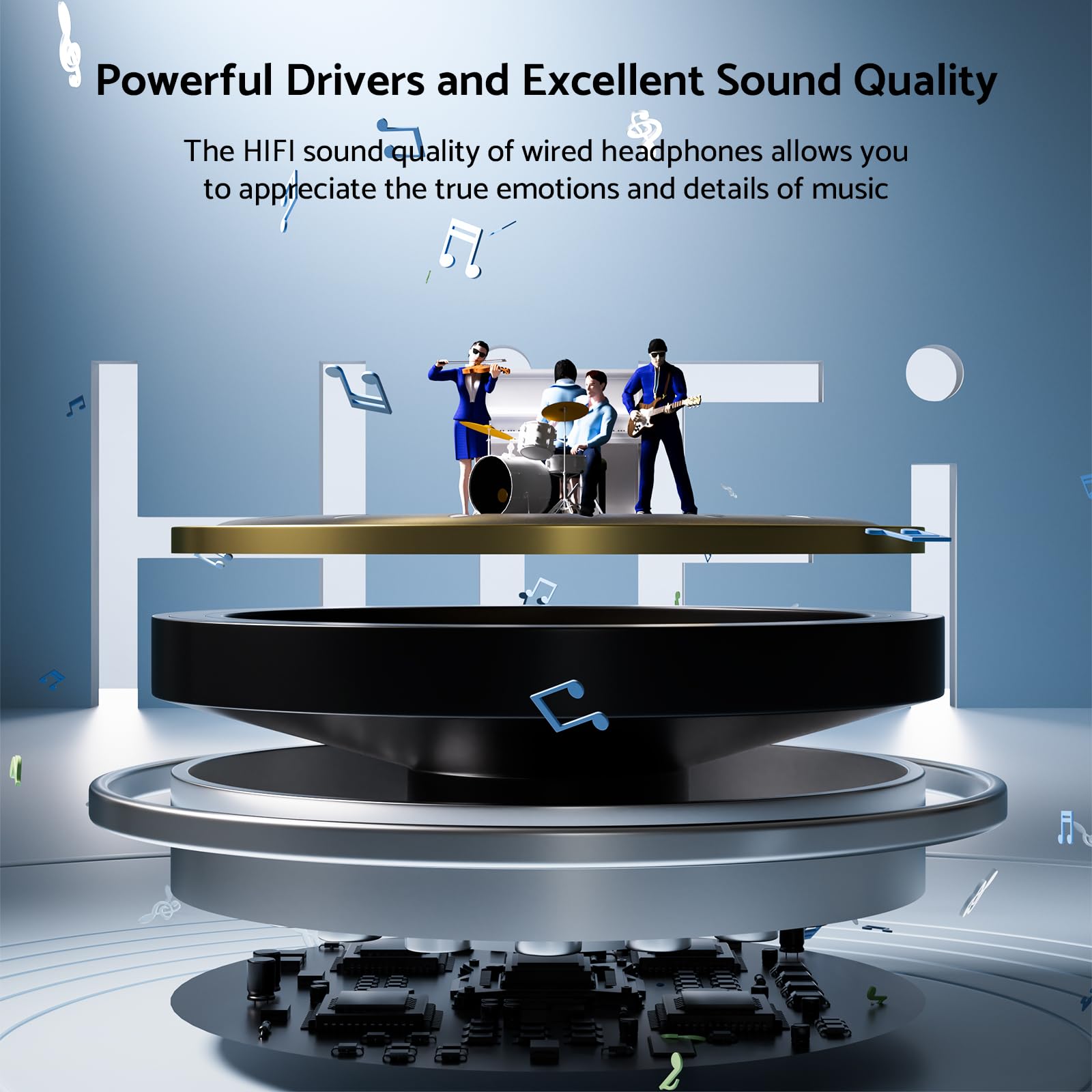 HiFi Surround Headphones Bass  - Tablet Accessories For Gaming incelemesi ve fiyatı