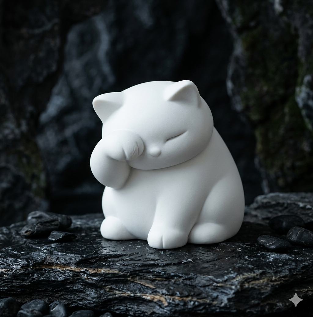 3D Printed Cute Shy Chubby Whi - Tablet Accessories Kit incelemesi ve fiyatı