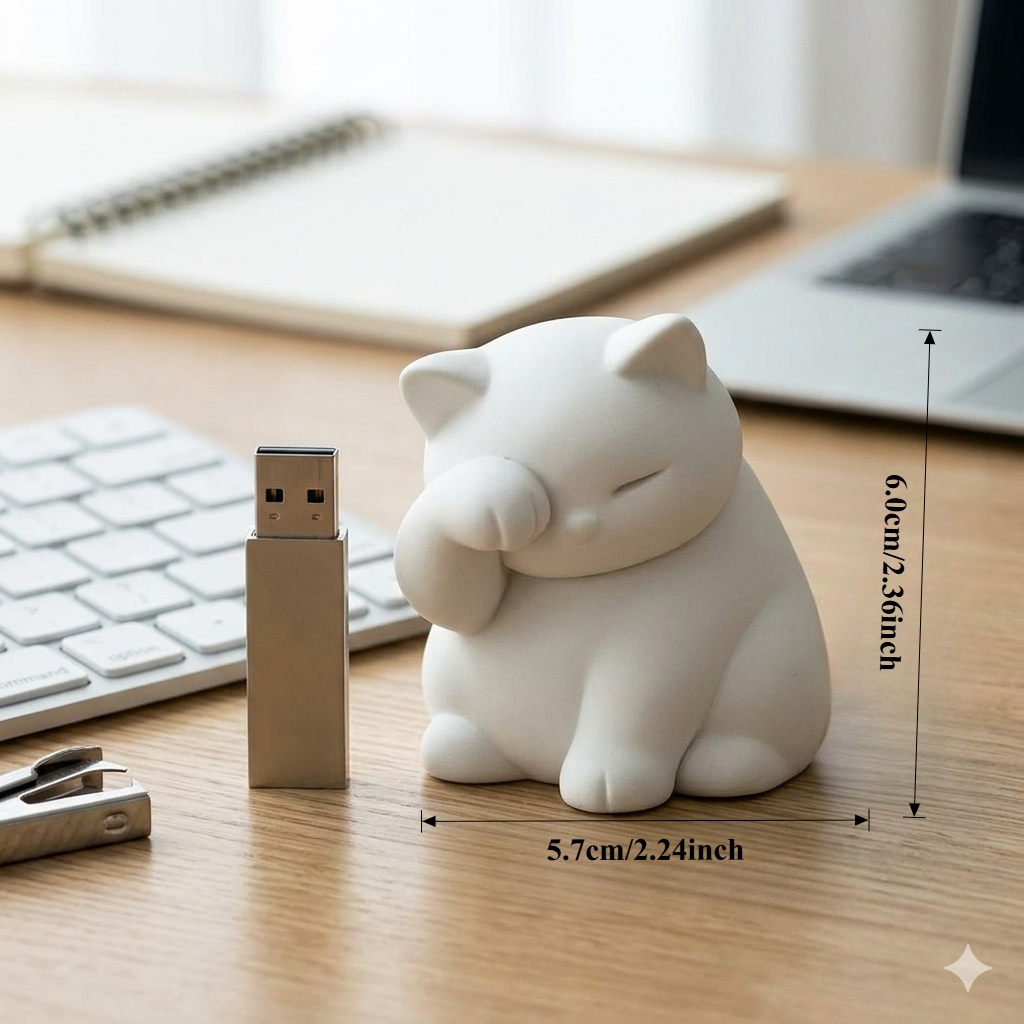 3D Printed Cute Shy Chubby Whi - Tablet Accessories Kit incelemesi ve fiyatı