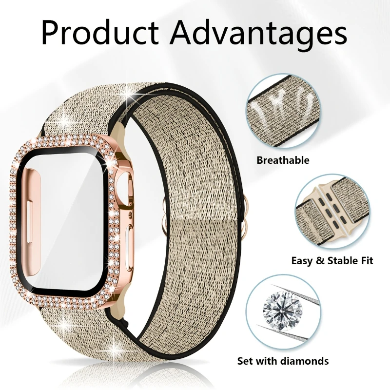 Band+Case for Apple Watch 45mm - Tablet Accessories For Girls incelemesi ve fiyatı