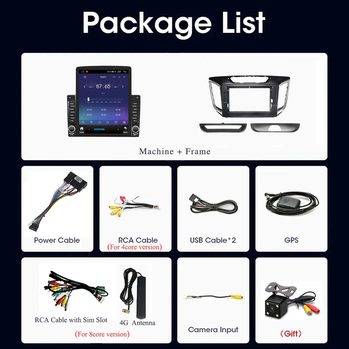 8G+128G Android 14 For Hyundai - Tablet Danish Mobile & Accessories Faisalabad incelemesi ve fiyatı