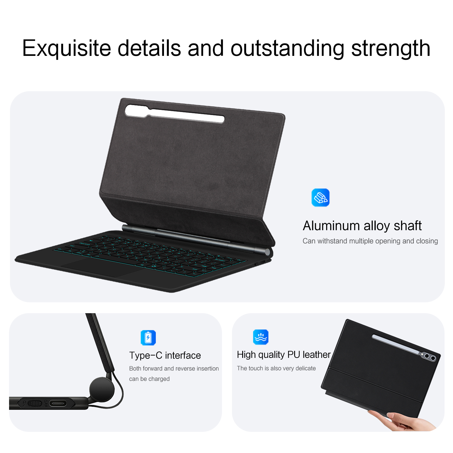 Magic Keyboard For Samsung Gal - Tablet Keyboard Case incelemesi ve fiyatı