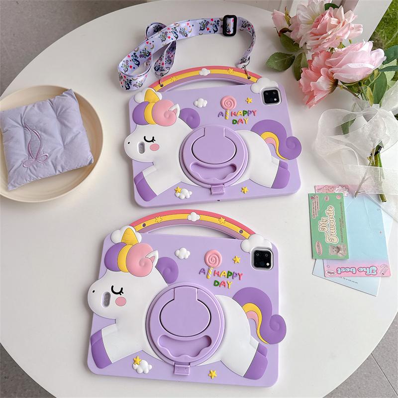Cartoon Unicorn Kids Stand Tab - Getac Tablet Accessories incelemesi ve fiyatı