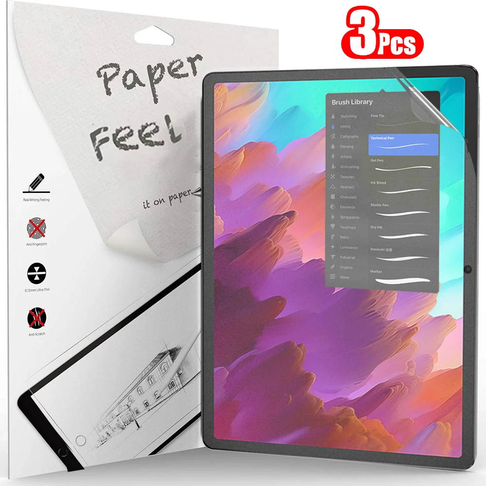3Pcs Like Paper Feel Screen Pr - Lenovo Tablet M11 Accessories incelemesi ve fiyatı