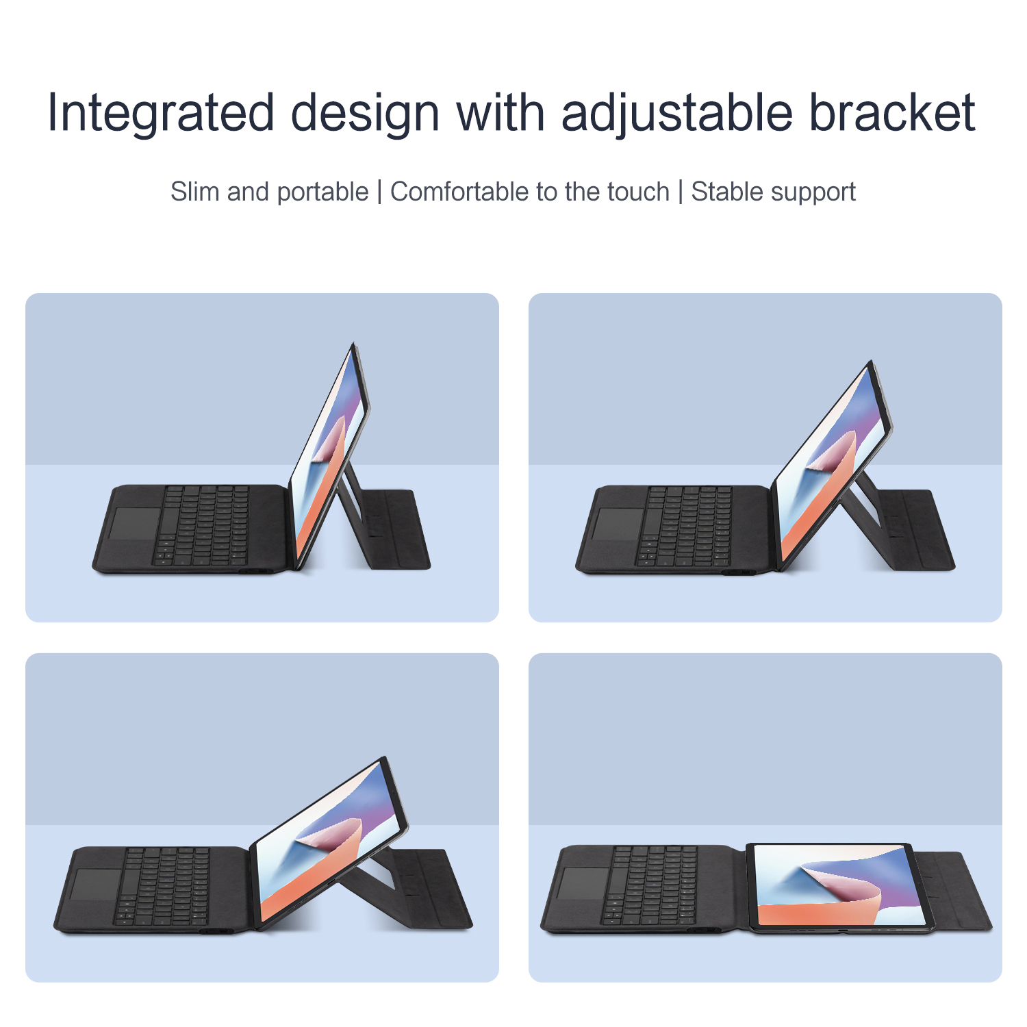 AJIUYU Touchpad Keyboard Case  - Tcl Tablet Accessories incelemesi ve fiyatı