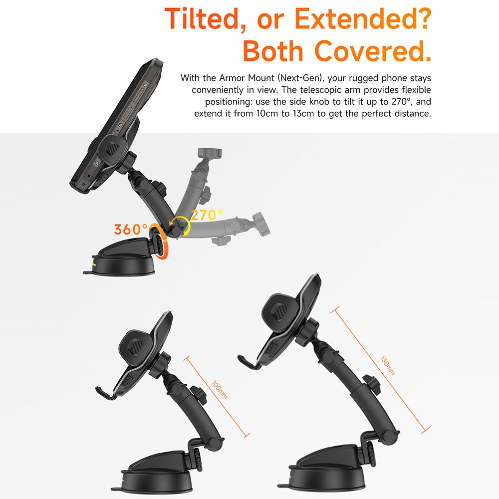 Ulefone UAN16 Armor Mount Car  - Ulefone Tablet Accessories incelemesi ve fiyatı