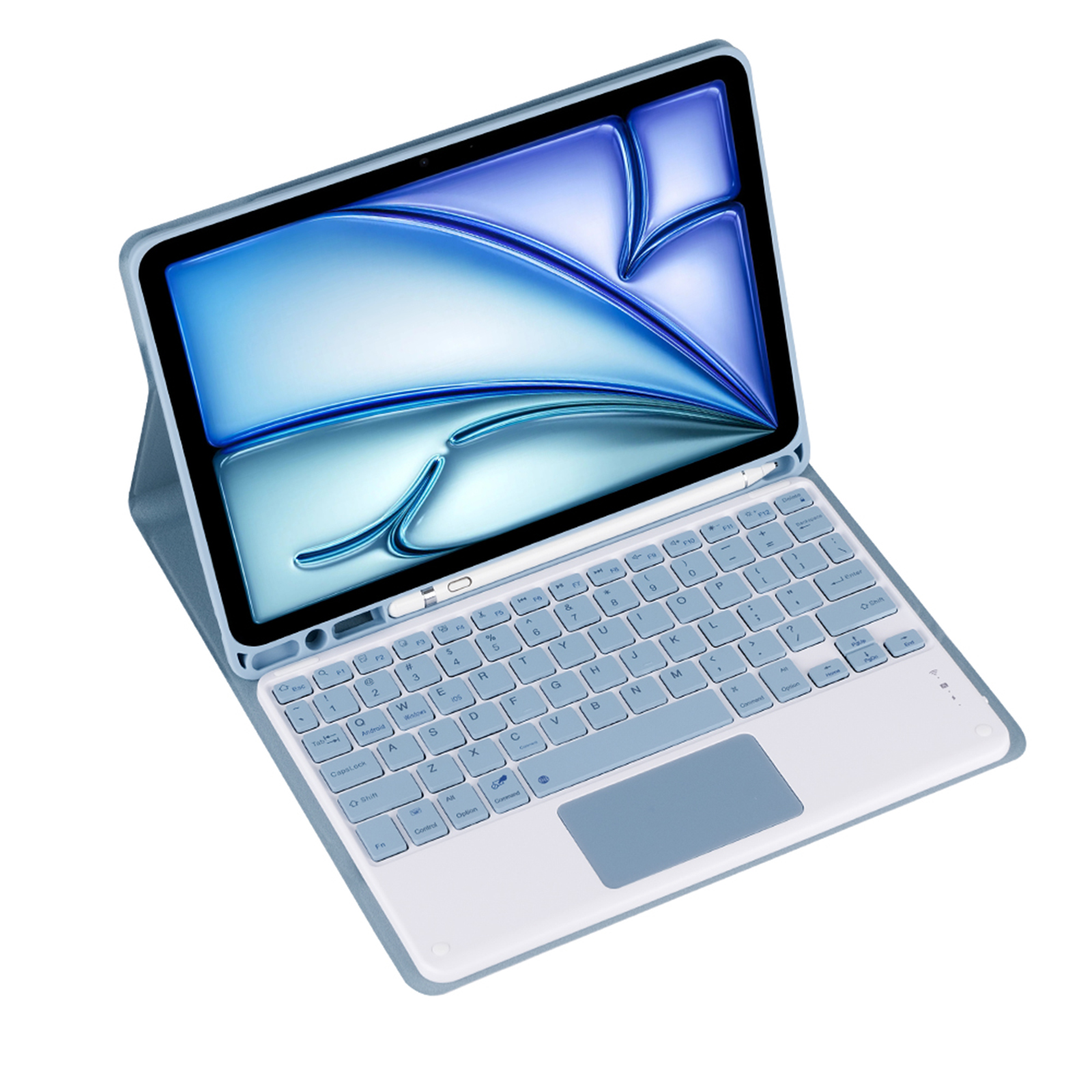 Magnetic Removable Wireless Ba - Tablet Keyboard Case incelemesi ve fiyatı