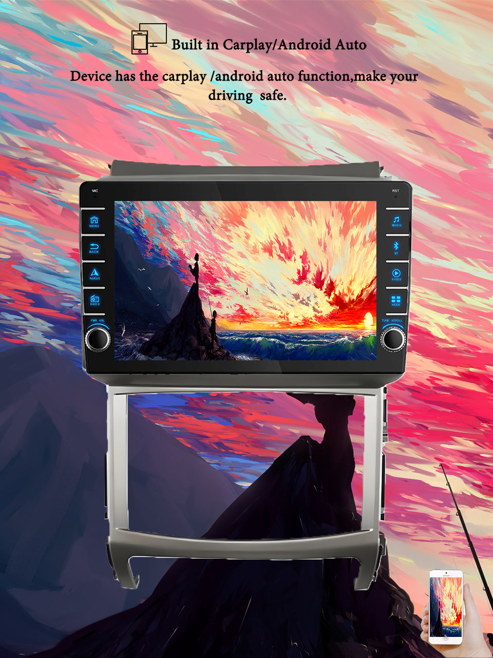 8G+128G Android14 For Hyundai  - Tablet Danish Mobile & Accessories Faisalabad incelemesi ve fiyatı