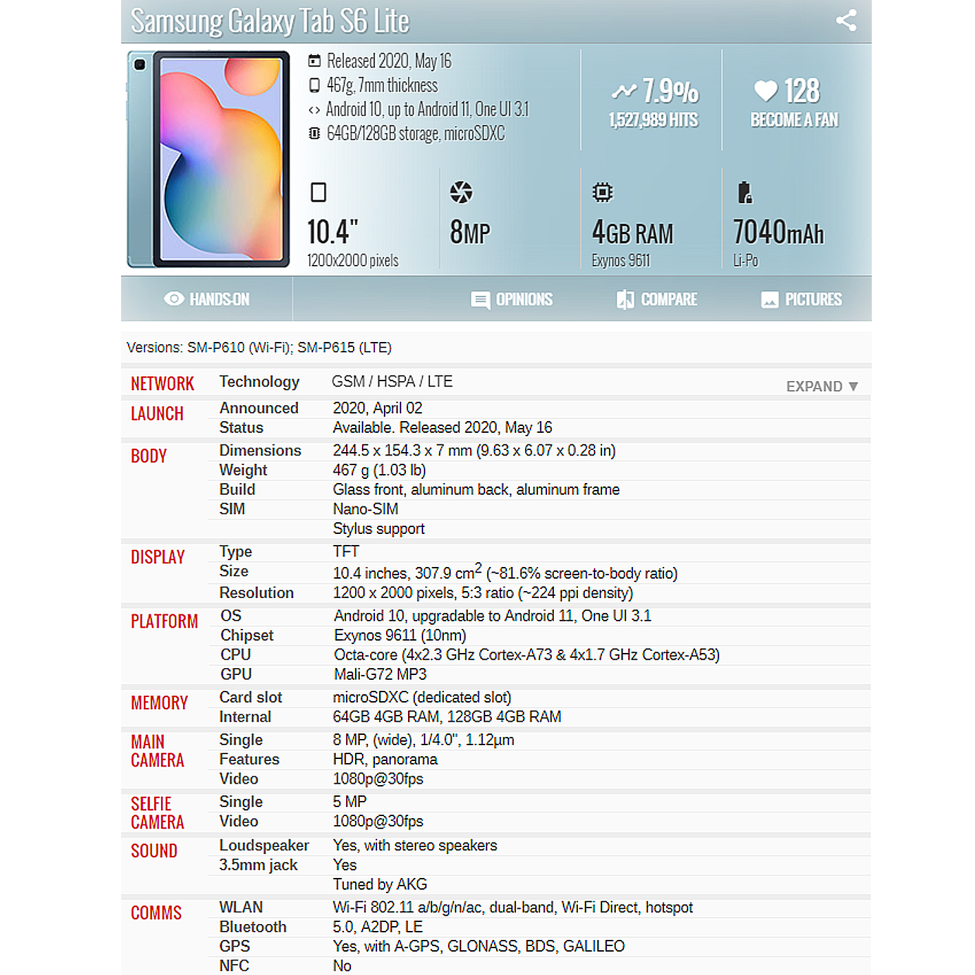 For Samsung Galaxy Tab S6 Lite - Tablet Accessories For Samsung incelemesi ve fiyatı