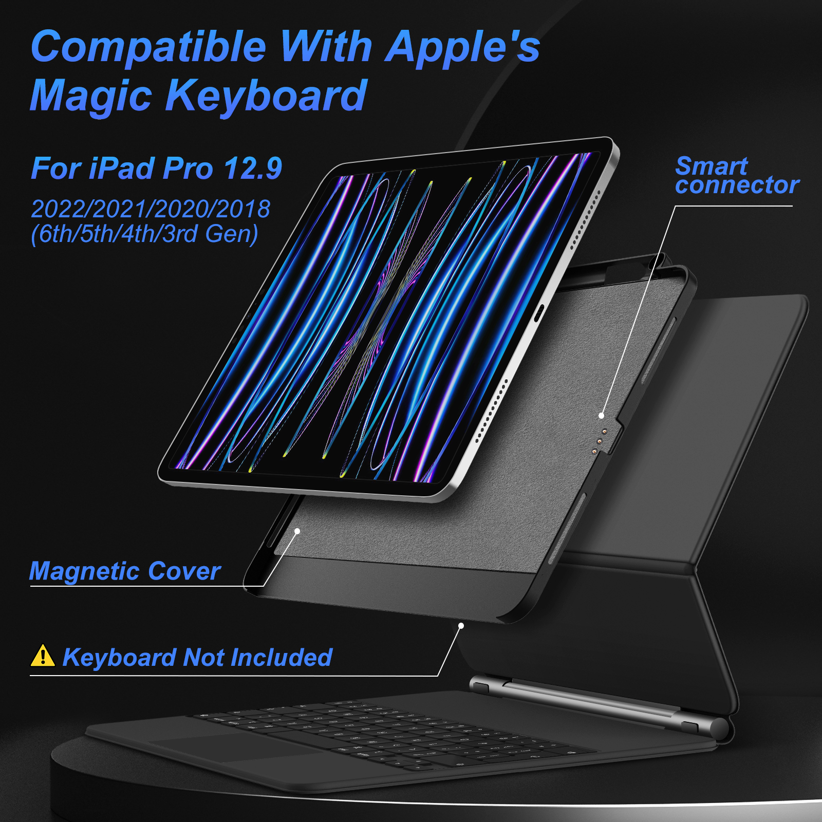 GOOJODOQ Magnetic Case for iPa - Lenovo Tablet M11 Accessories incelemesi ve fiyatı