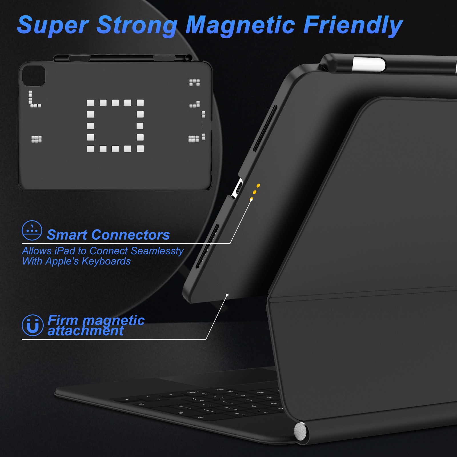 GOOJODOQ Magnetic Case for iPa - Lenovo Tablet M11 Accessories incelemesi ve fiyatı