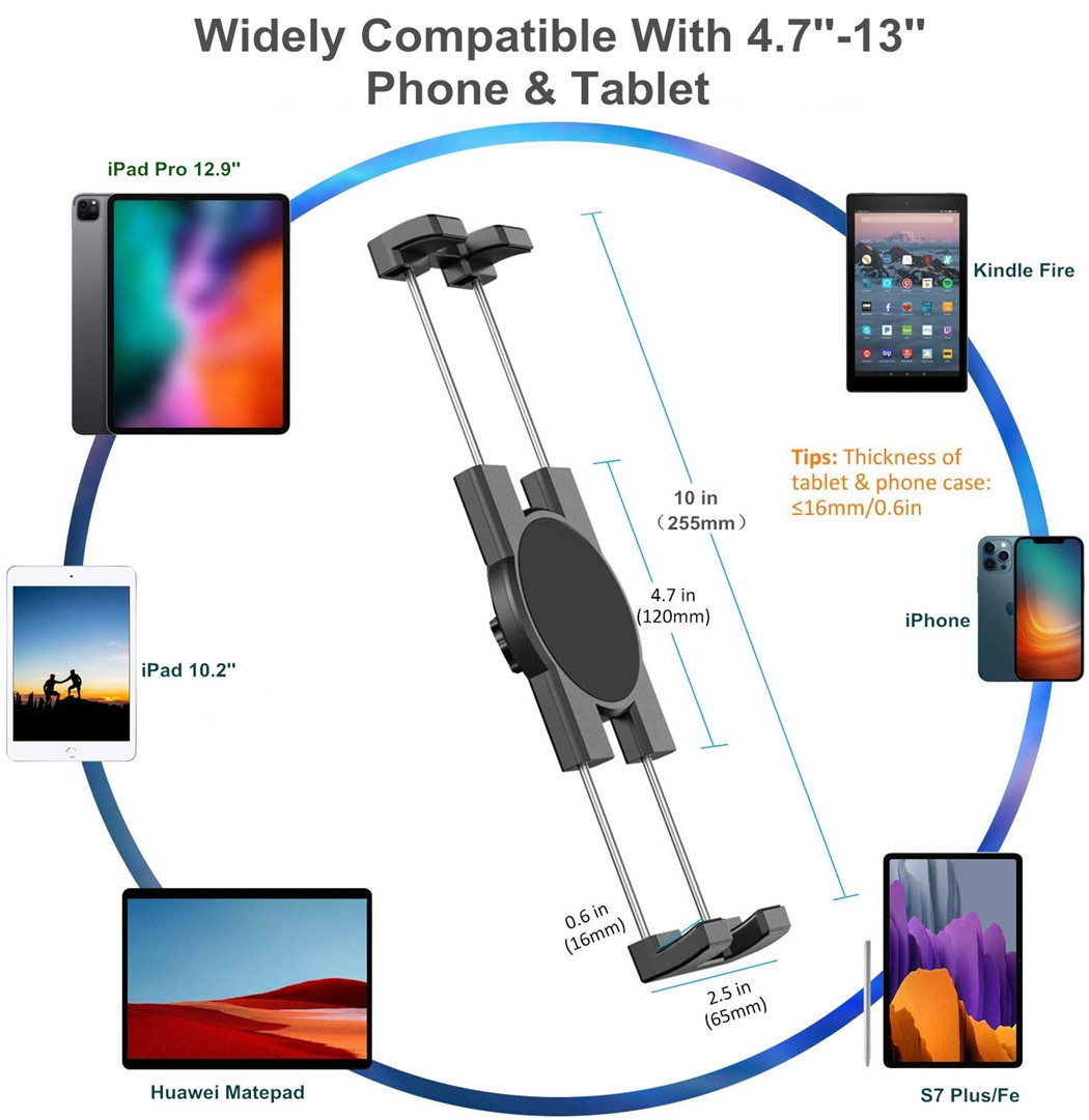 13'' Car Headrest Tablet Mount - Tablet Reading Accessories incelemesi ve fiyatı
