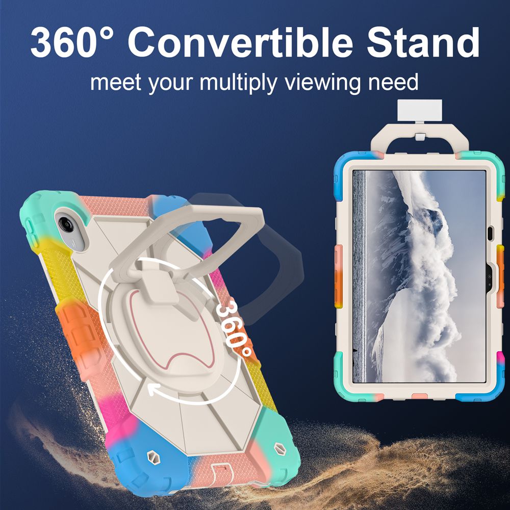 360° Rotating Rugged Case For  - Lenovo Tablet M11 Accessories incelemesi ve fiyatı