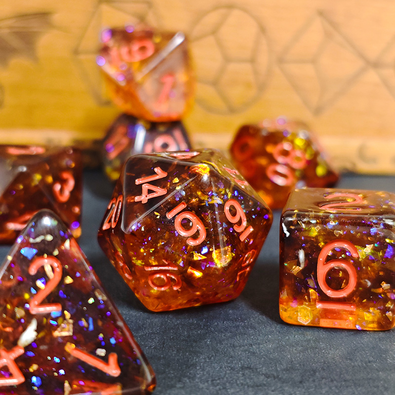 Fire Orange Confetti Resin Pol - Tablet Accessories Kit incelemesi ve fiyatı
